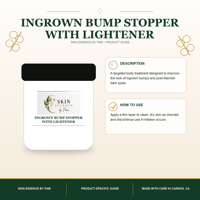Ingrown Bump Stopper With Lightener