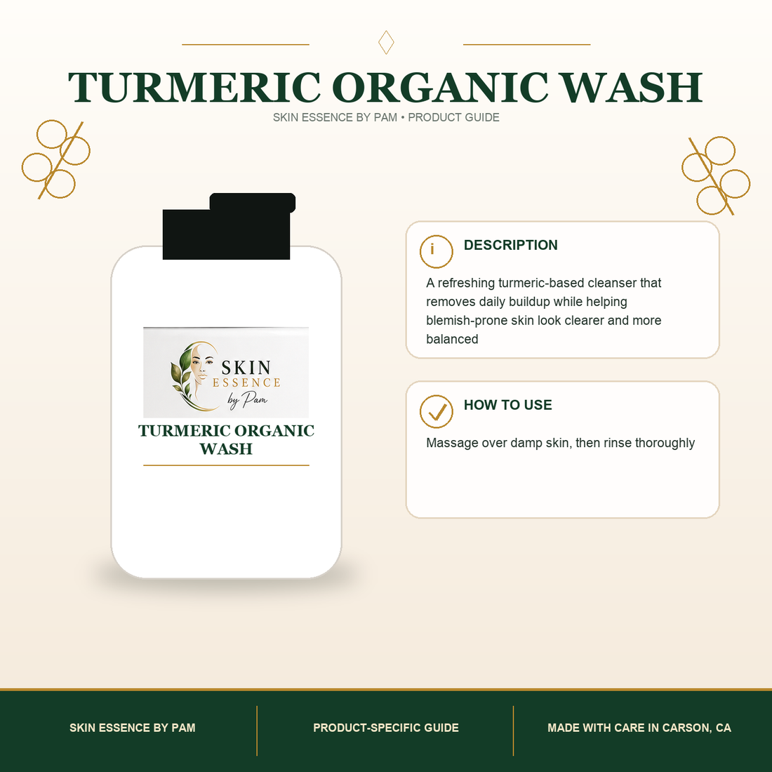 Turmeric Organic Wash