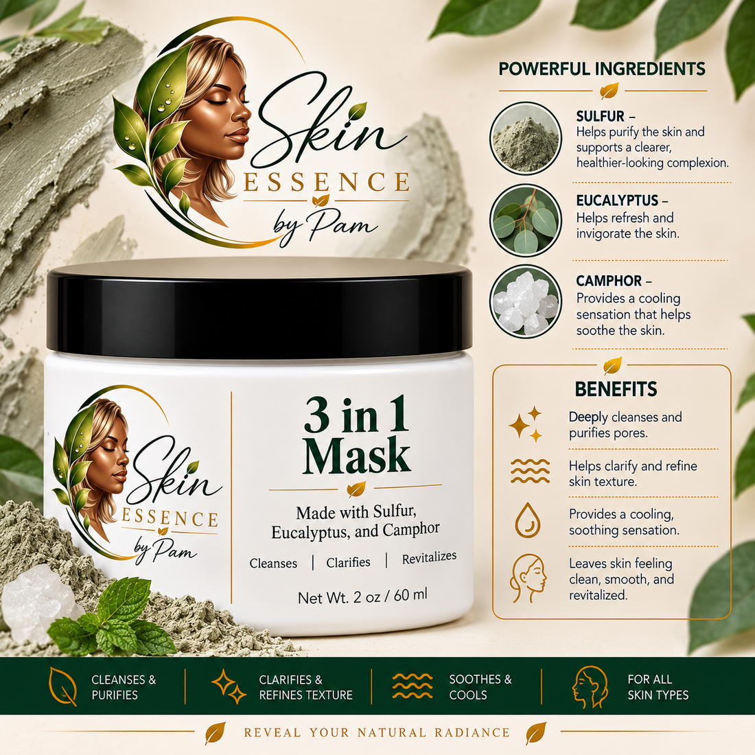 3 n 1 Mask