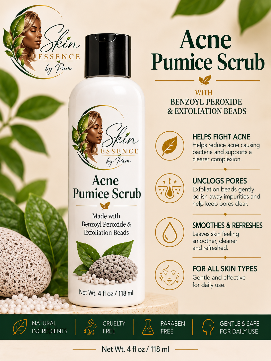 Acne Prumic Scrub
