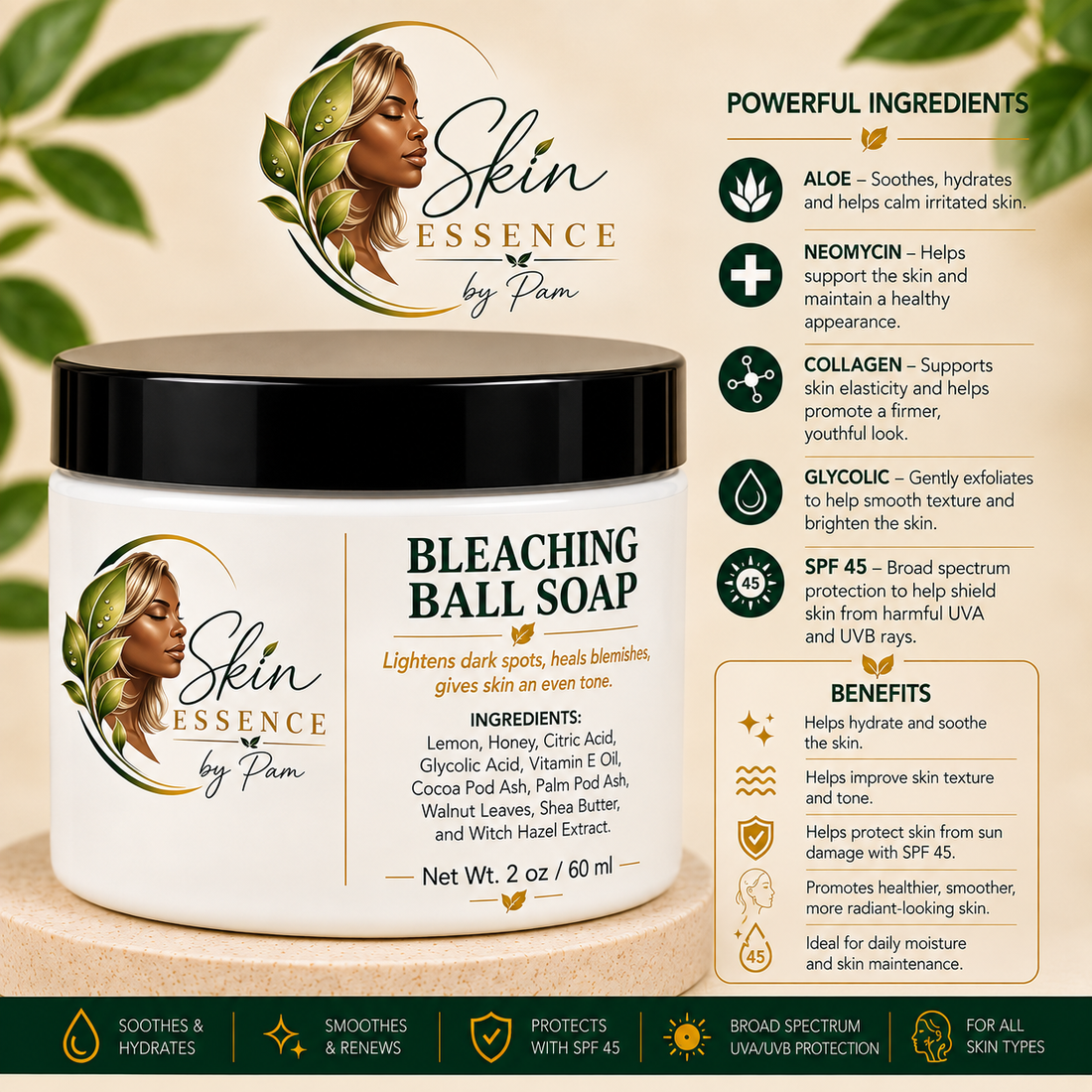 Bleaching Ball Soap
