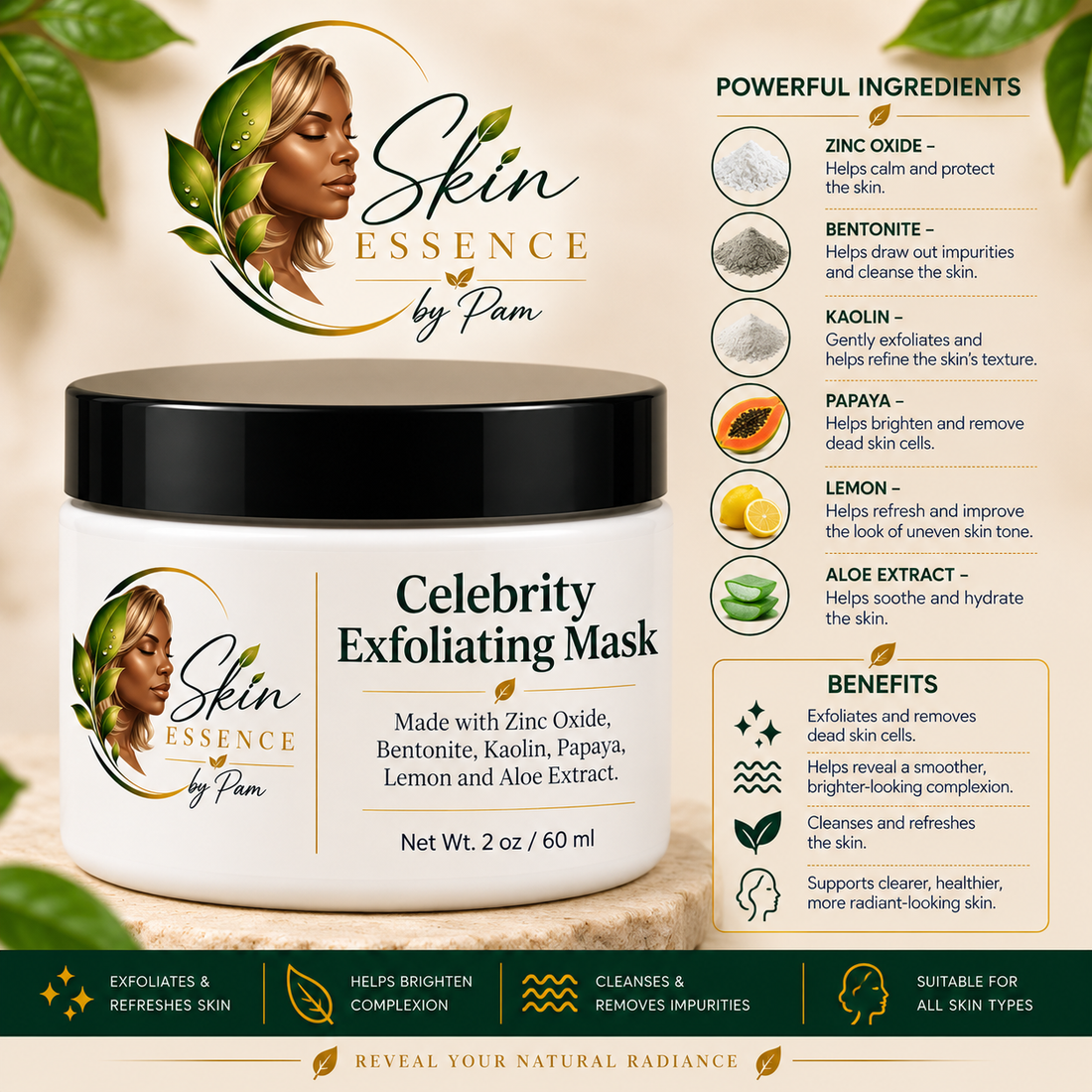 Celebrity Exfoliating Mask