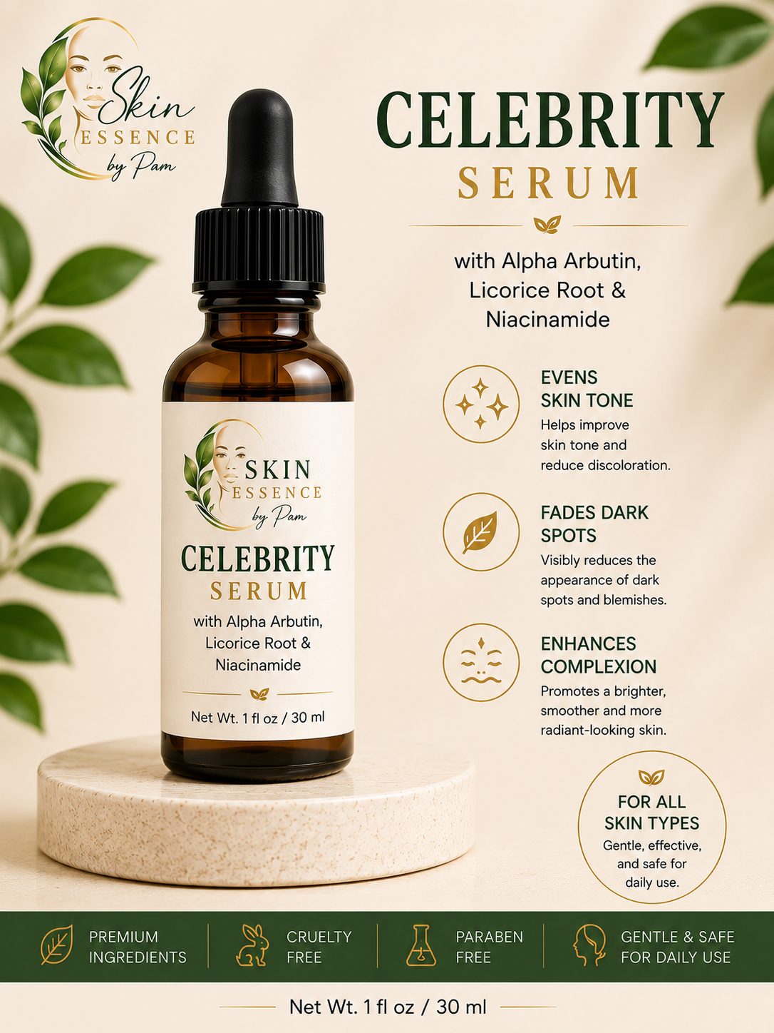 Celebrity Serum (Hyaluronic)