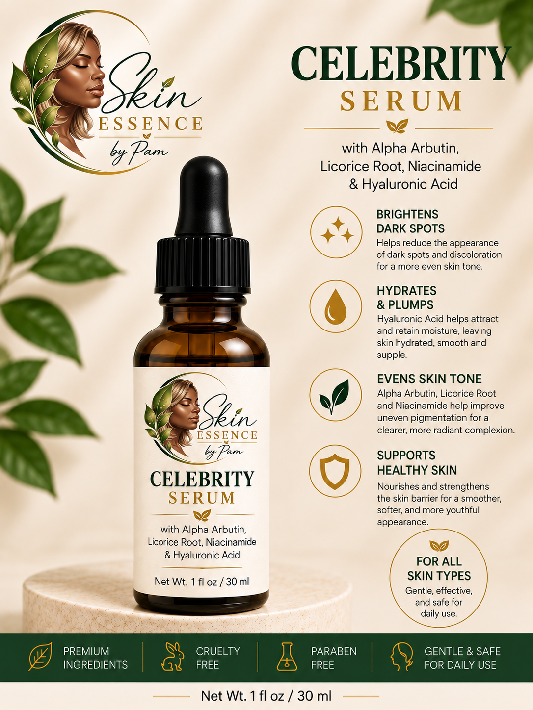 Celebrity Serum (Hyaluronic)