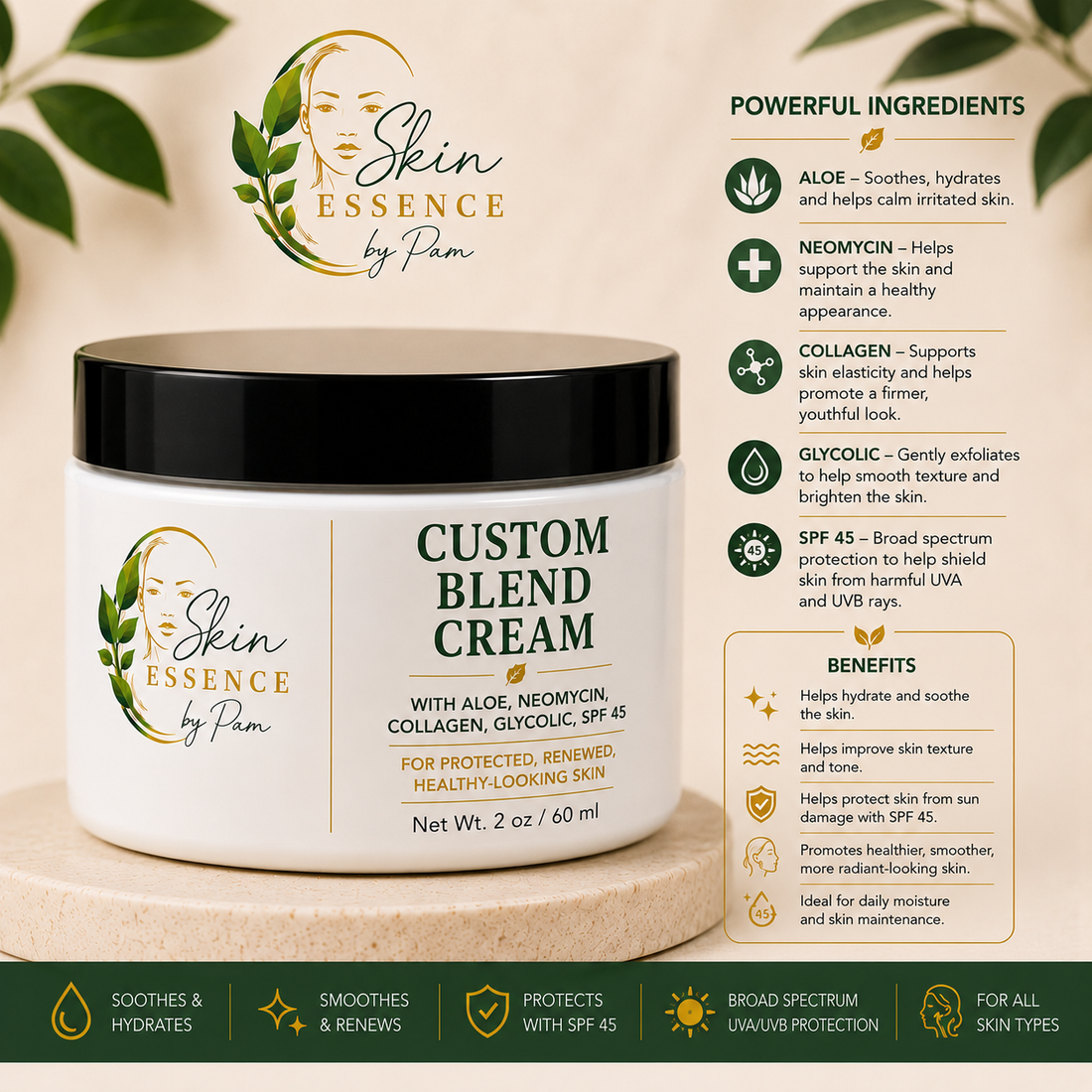 Custom Blend Cream (DT/NT)
