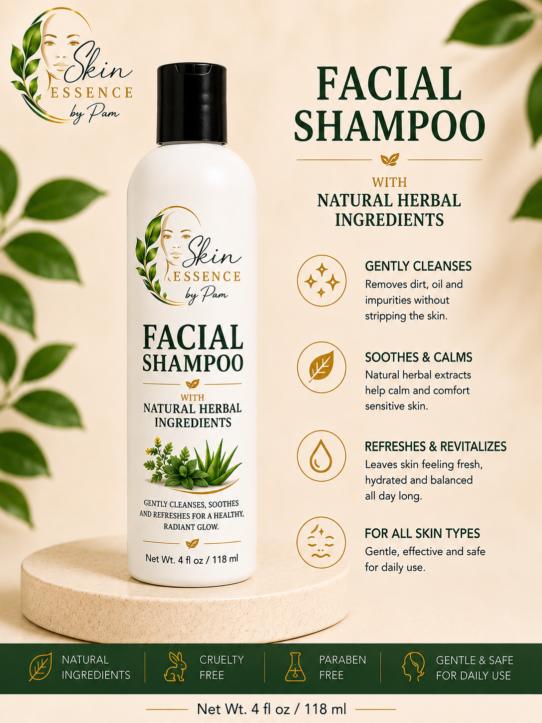 Facial Shampoo