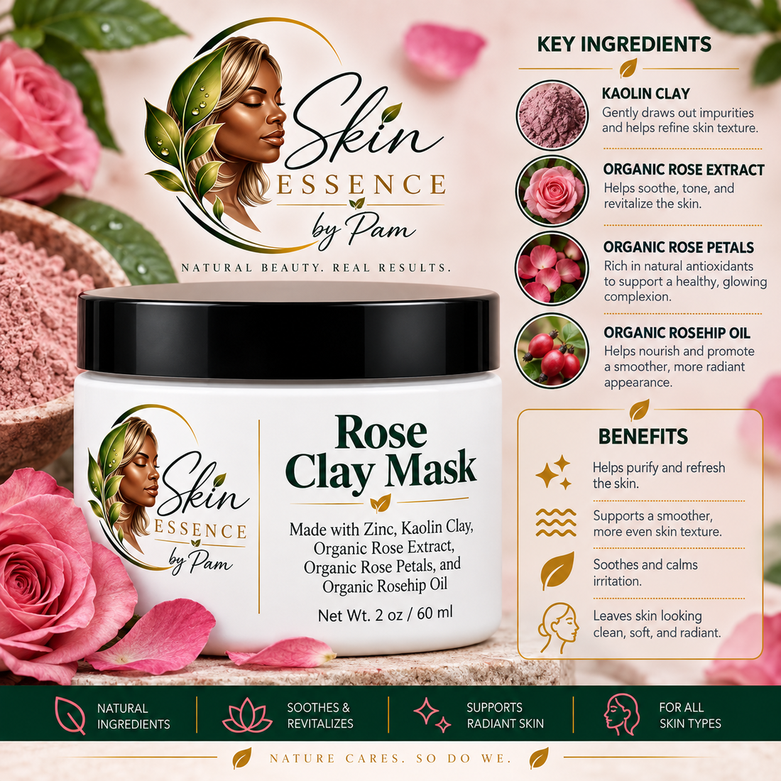Rose Clay Mask