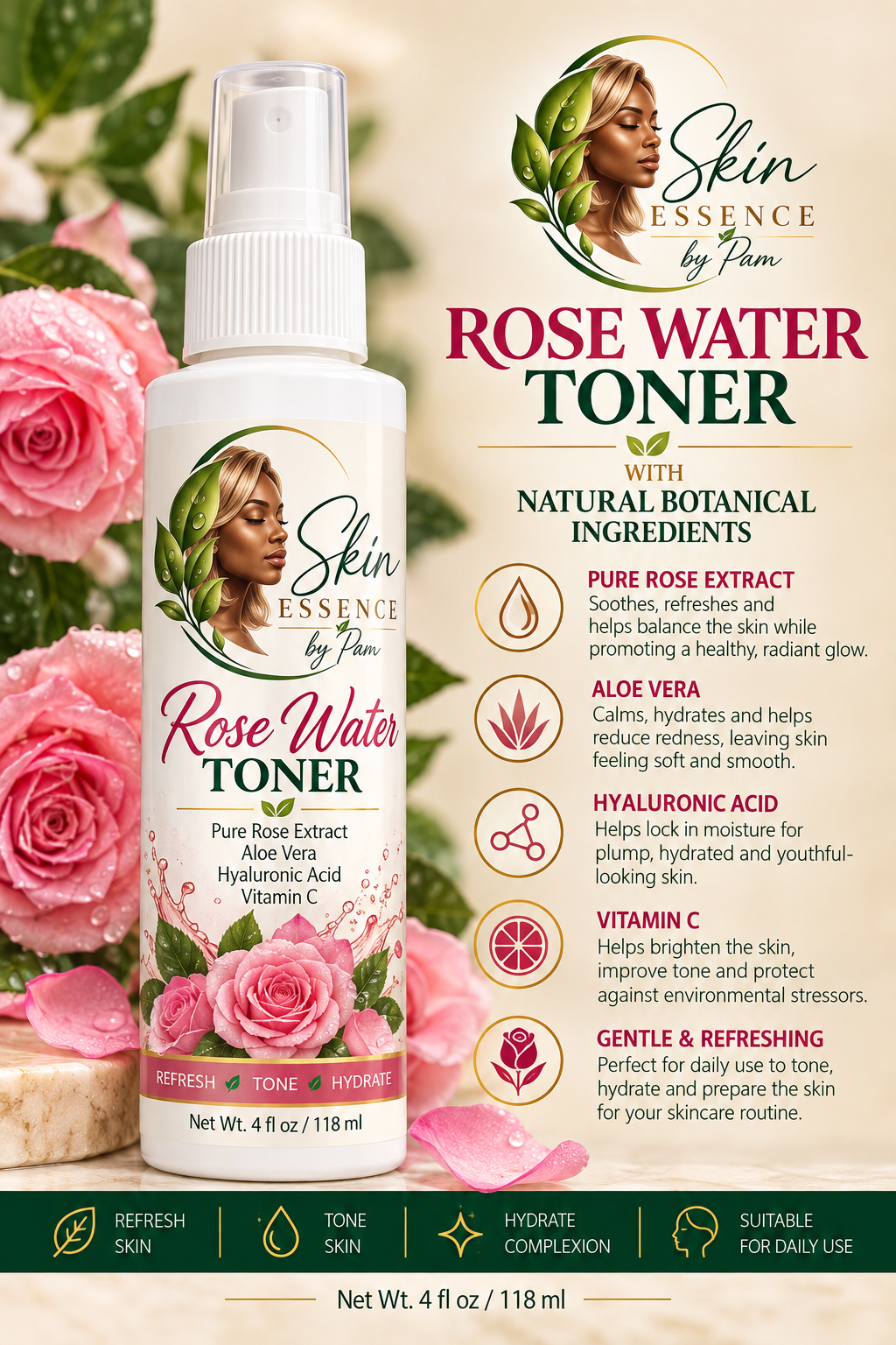 Rose Water Toner